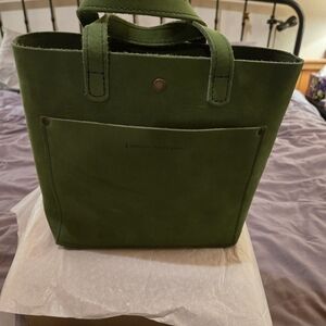 Portland Leather Succulent MINI Snap Crossbody